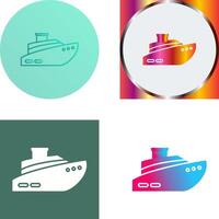 Ship Icon Design vector