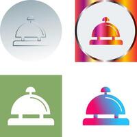 Desk Bell Icon Design vector