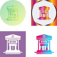 Bank Icon Design vector