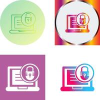 Padlock Icon Design vector