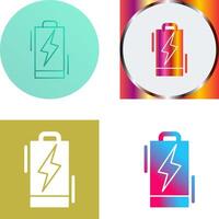 Battery Icon Design vector