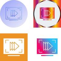 Slow Motion Icon Design vector