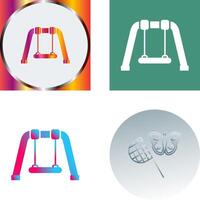 Swing Icon Design vector