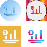 Chart Icon Design vector