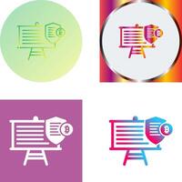 Presentation Icon Design vector