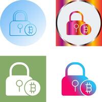 Lock Icon Design vector