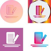 Edit Icon Design vector