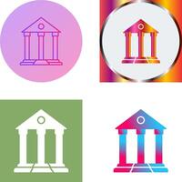 Parthenon Icon Design vector