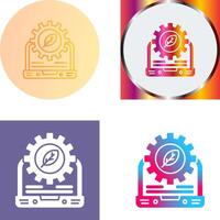 Setting Icon Design vector