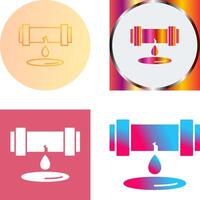 Leak Icon Design vector