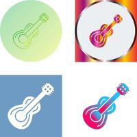 diseño de icono de guitarra vector