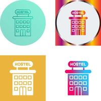Hostel Icon Design vector