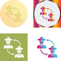 Connect Icon Design vector