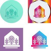 Farm House Icon Design vector