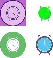 diseño de icono de reloj de alarma vector