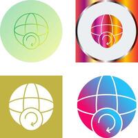 Earth Icon Design vector