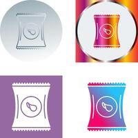 Chips Icon Design vector