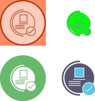 Guarantee Icon Design vector