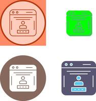 Password Icon Design vector