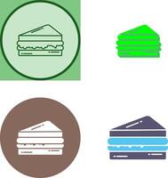 diseño de icono de sandwich vector