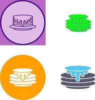 Pancake Icon Design vector