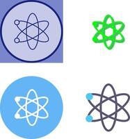 Atom Icon Design vector