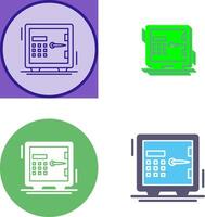 safe Icon Design vector