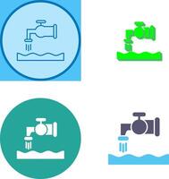 Water House Icon Design vector