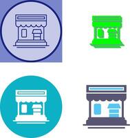 shop Icon Design vector