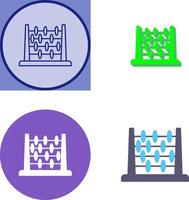 Abacus Icon Design vector