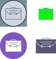 Suitcase Icon Design vector