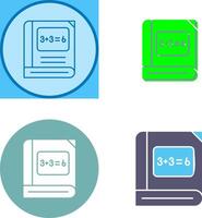 Math Icon Design vector