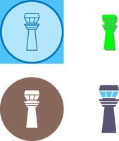 Control Tower Icon Design vector