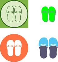 diseño de icono de zapatillas vector