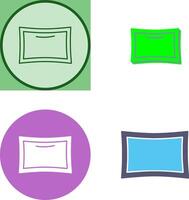 Pillow Icon Design vector