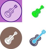 diseño de icono de guitarra vector