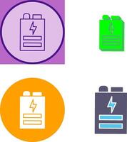 Battery Icon Design vector