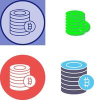 Coins Icon Design vector