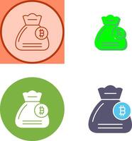 diseño de icono de bolsa de dinero vector