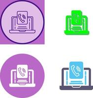 Contact Icon Design vector