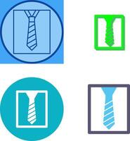 Tie Icon Design vector