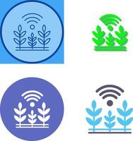 Wheat Icon Design vector