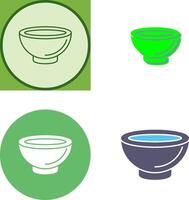 Bowl Icon Design vector