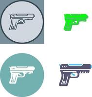 diseño de icono de pistola vector