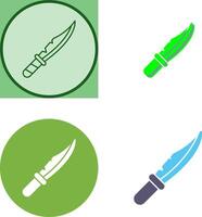 diseño de icono de cuchillo vector