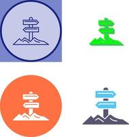 Direction Icon Design vector