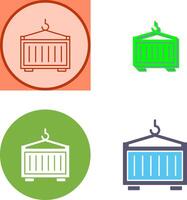 Container Icon Design vector