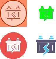 Battery Icon Design vector