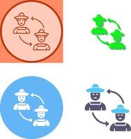 Connect Icon Design vector