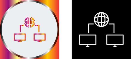 Unique Internet Connectivity Icon Design vector